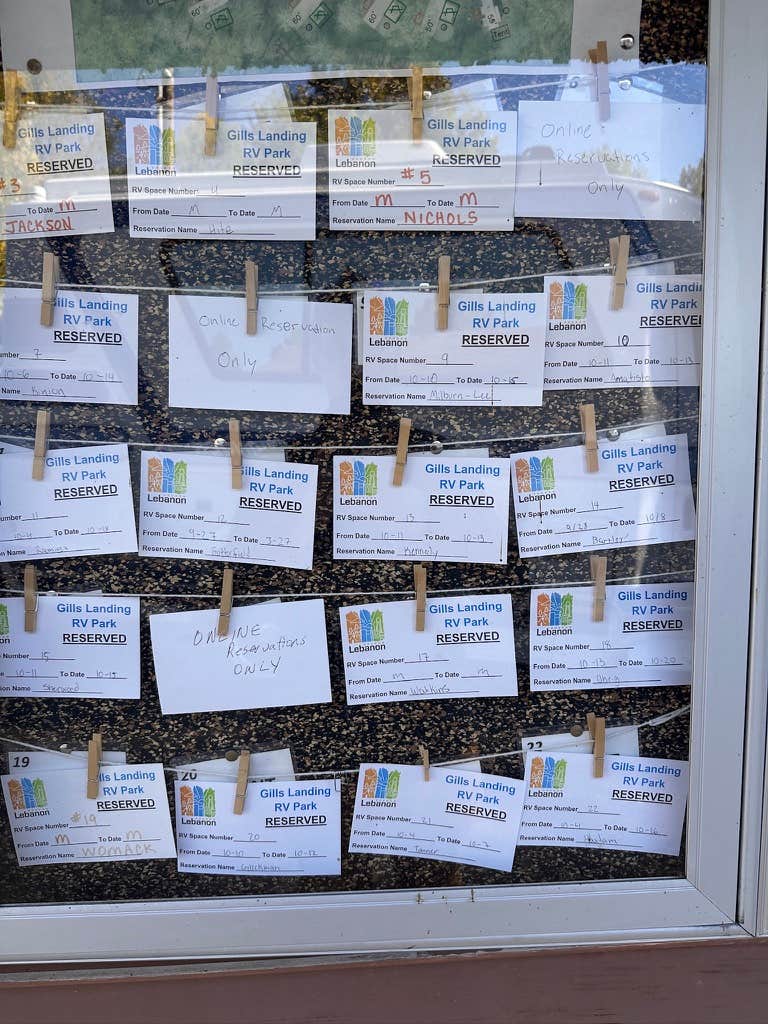 Camper-submitted photo at Gills Landing RV Park near Adair Village, OR