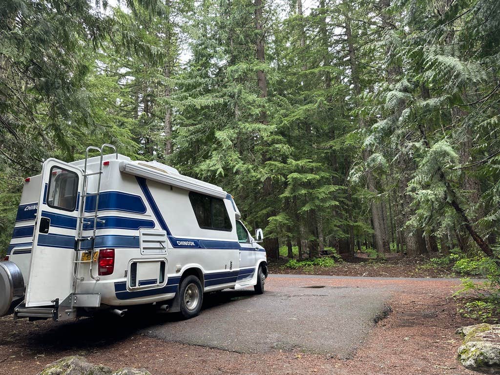 Kathy B.'s photo of rv camping at Still Creek near Mt. Hood National Forest