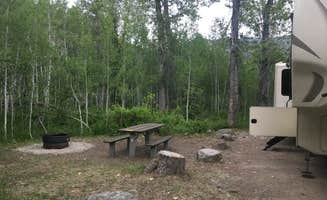 Kimberly Y.'s photo of rv camping at North Fork Campground - Sawtooth National Forest near Craters of the Moon National Monument