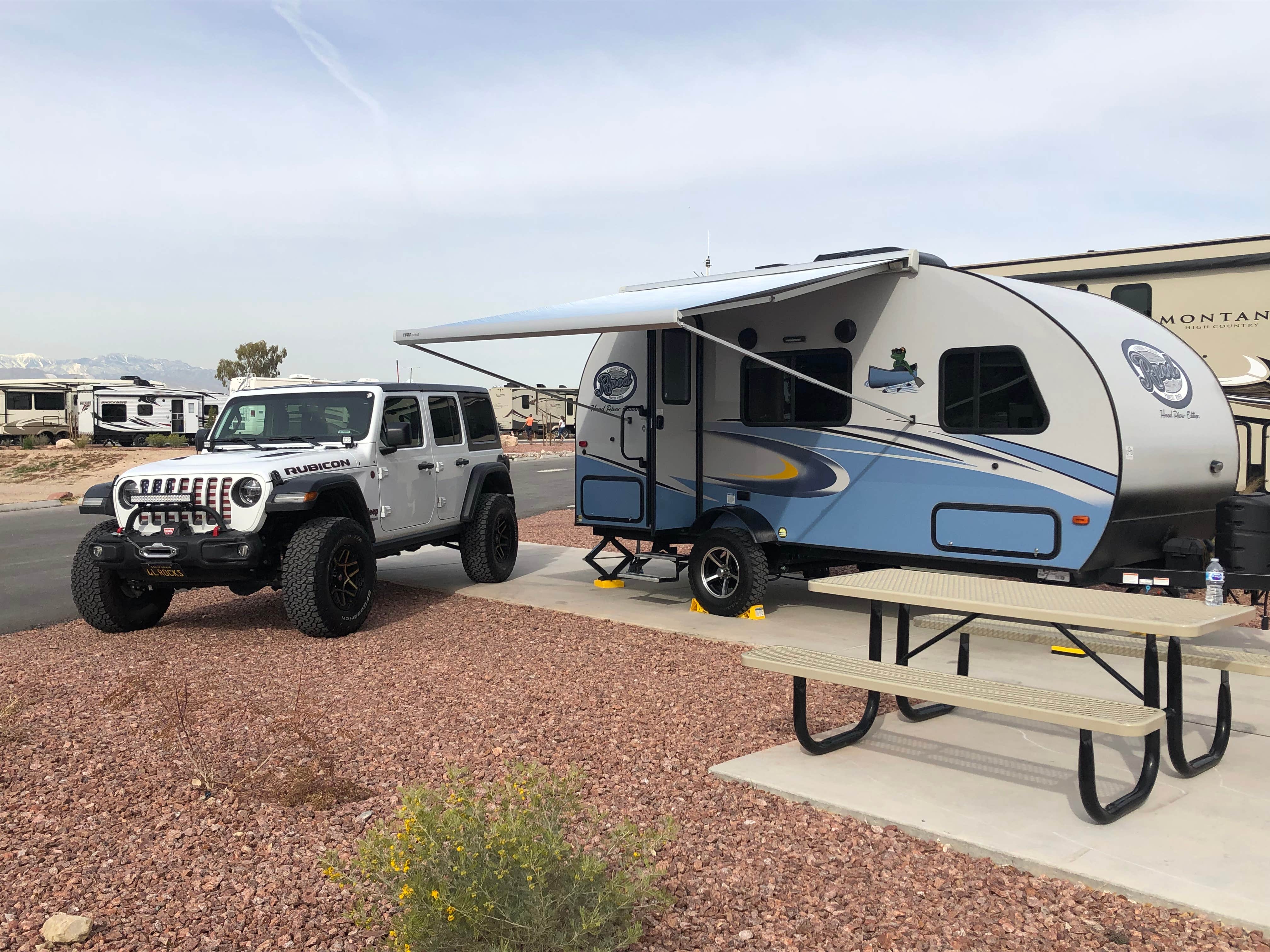 Mike R.'s photo of rv camping at Desert Eagle RV Park - Military Only near Mount Charleston, NV