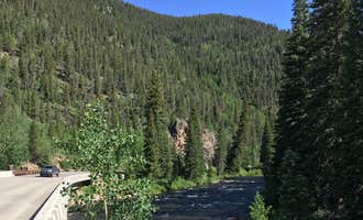 Camping near Lakeview Gunnison: Lottis Creek Campground, Pitkin, Colorado
