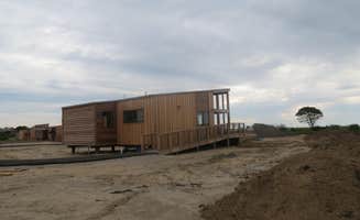 Ellen C.'s photo of a cabin at Heckscher State Park Campground near Hauppauge, NY