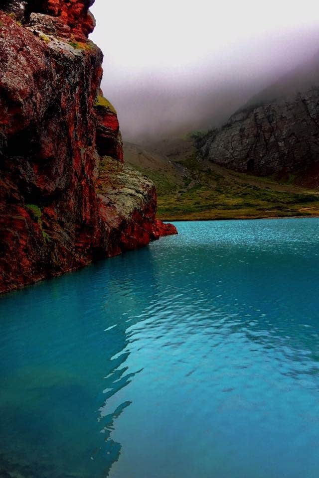 Camper-submitted photo at Cracker Lake Wilderness Campsite — Glacier National Park near Babb, MT