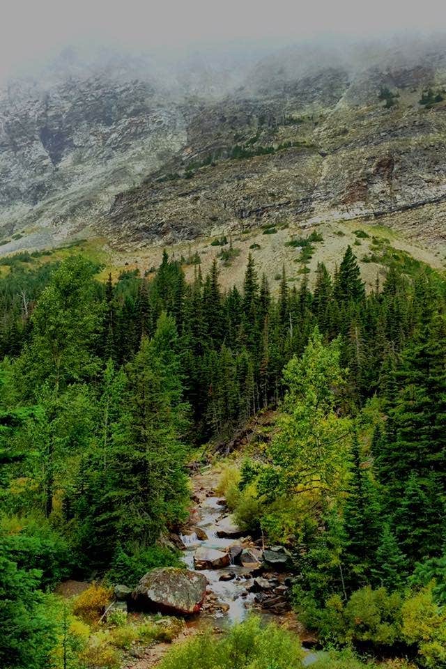 Camper-submitted photo at Cracker Lake Wilderness Campsite — Glacier National Park near Babb, MT