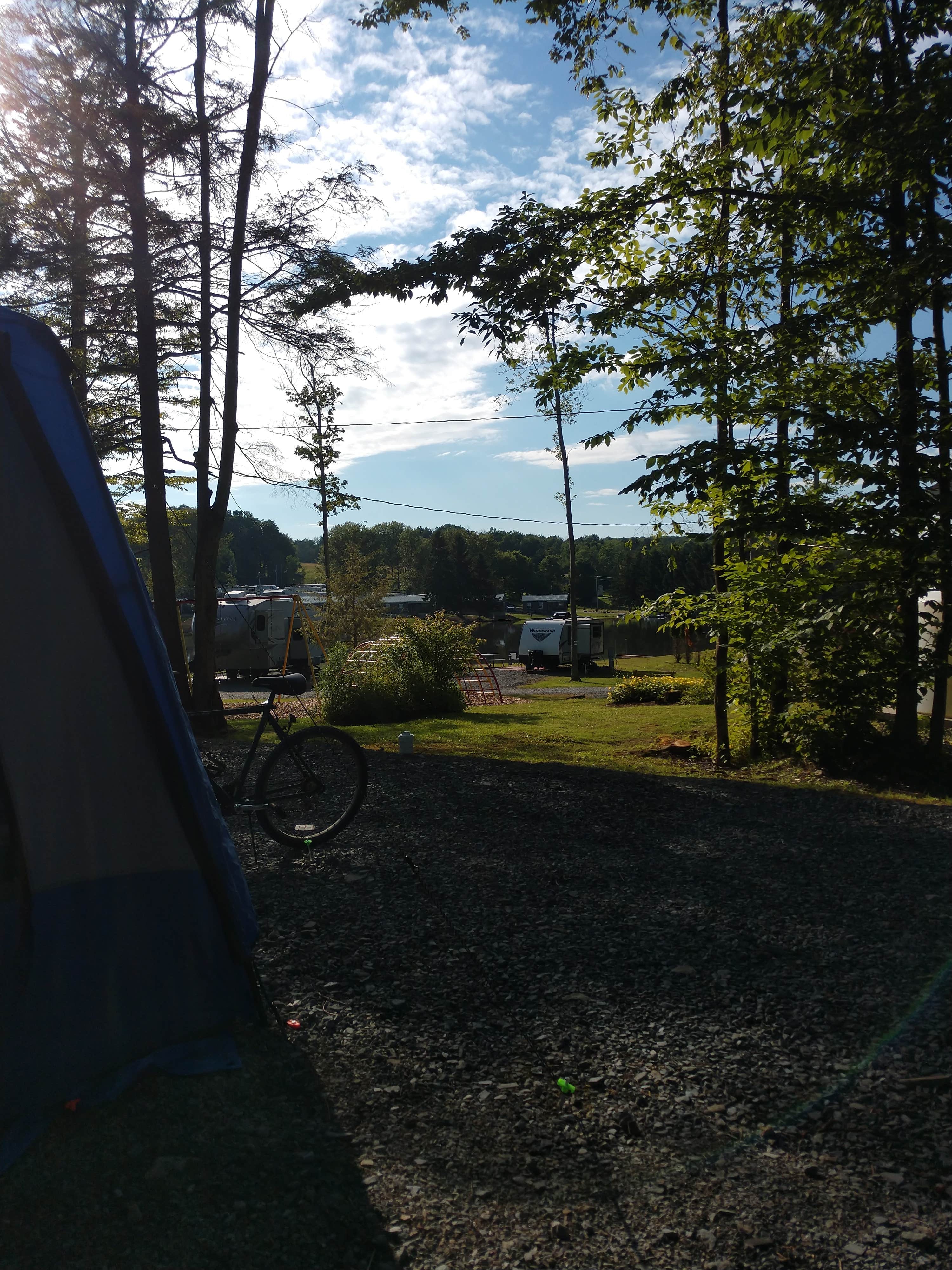 Amy R.'s photo at Pine Cradle Lake Family Campground near Granville Summit, PA