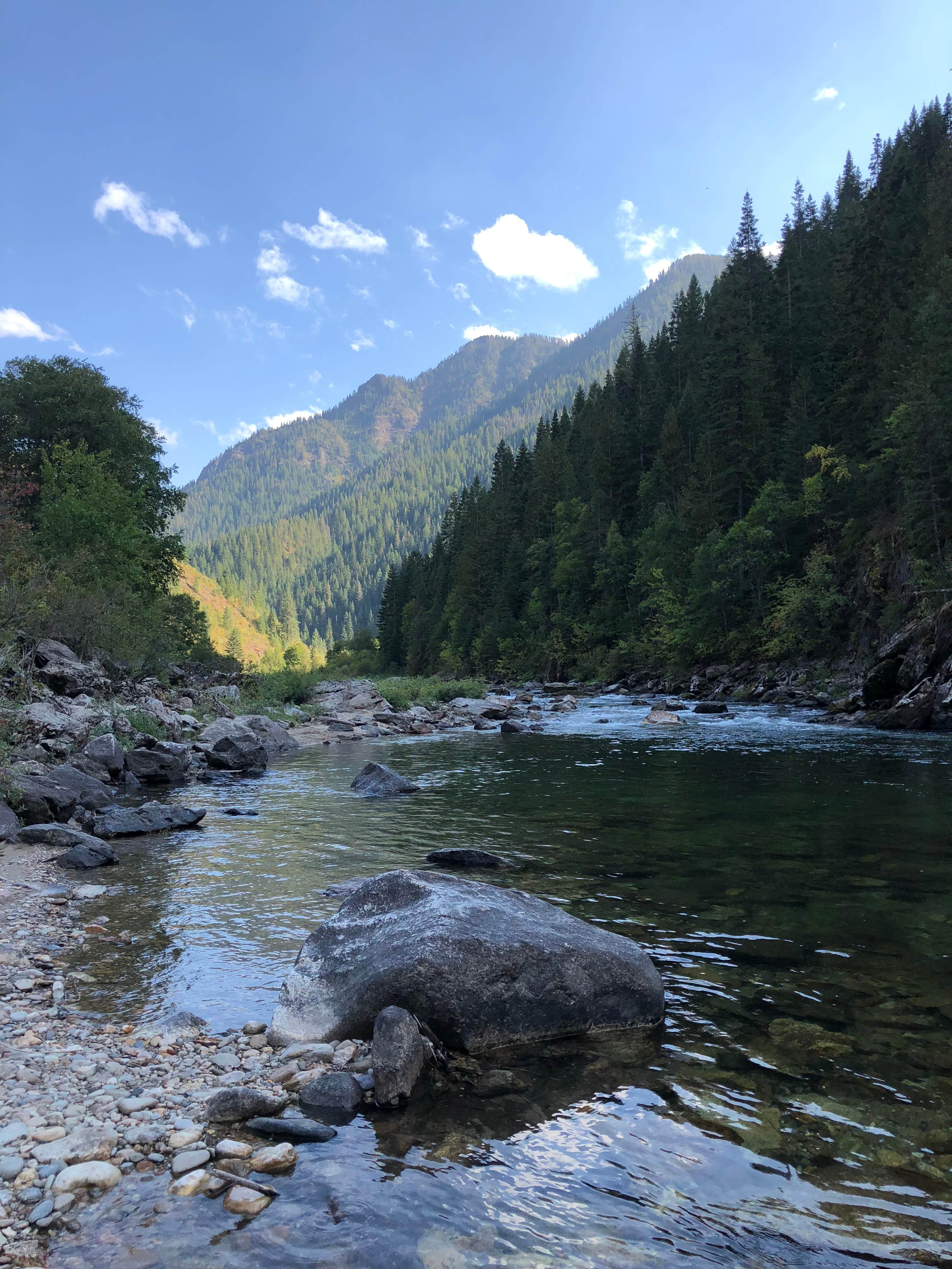 Camper submitted image from Kelly Forks Cabin — Nez Perce Clearwater National Forests - 2