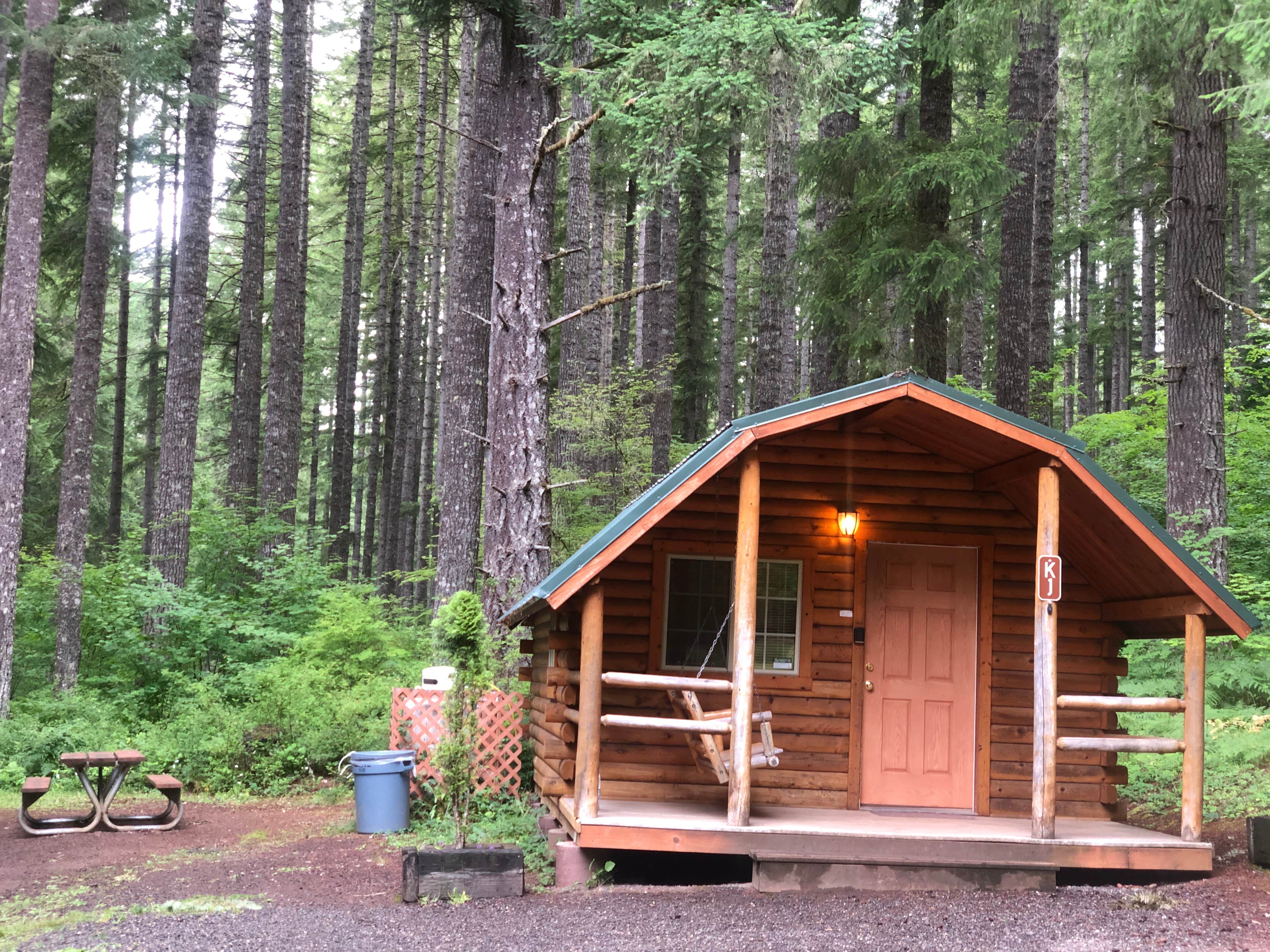 Schona K.'s photo of glamping accommodations at Camp Wilkerson near Hillsboro, OR