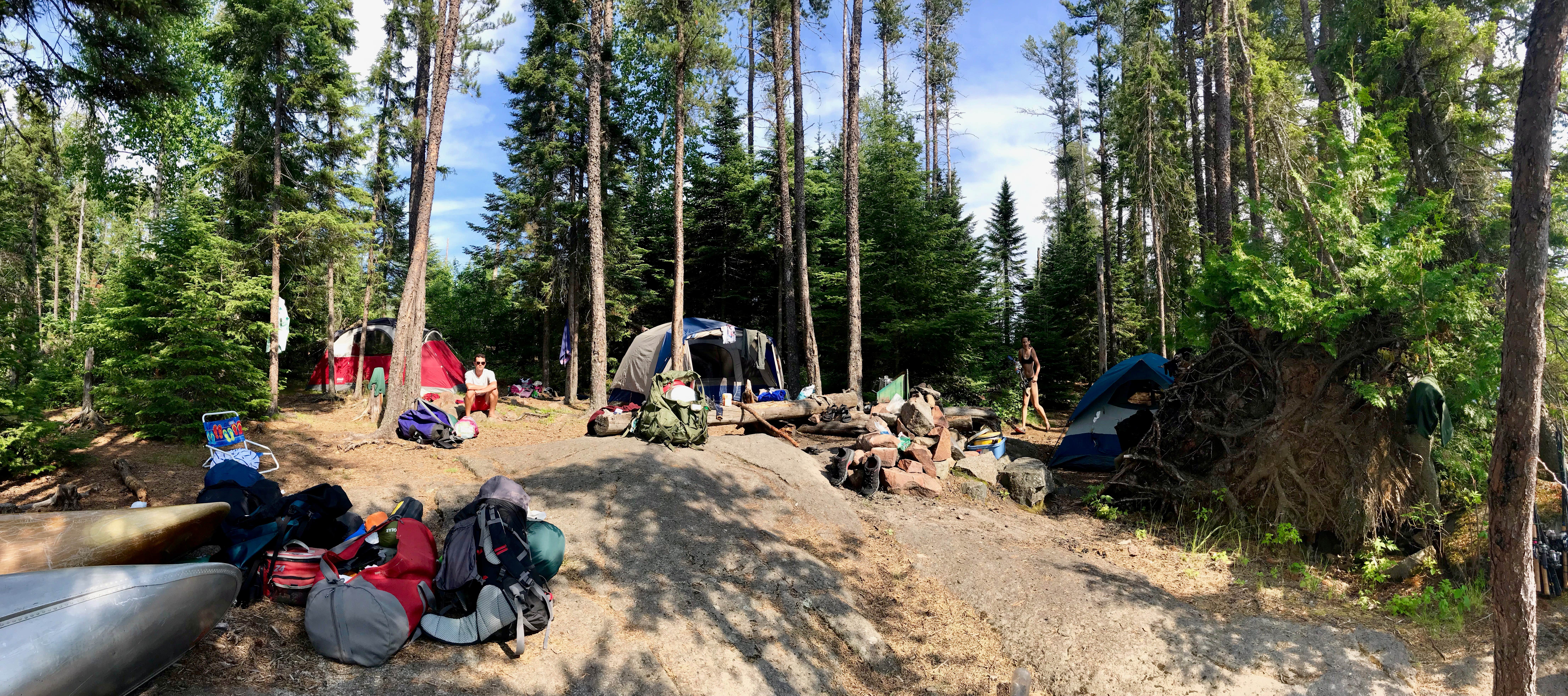 Camper submitted image from Boundary Waters Canoe Area, North Temperance Lake Backcountry Camping Site #905 - 2