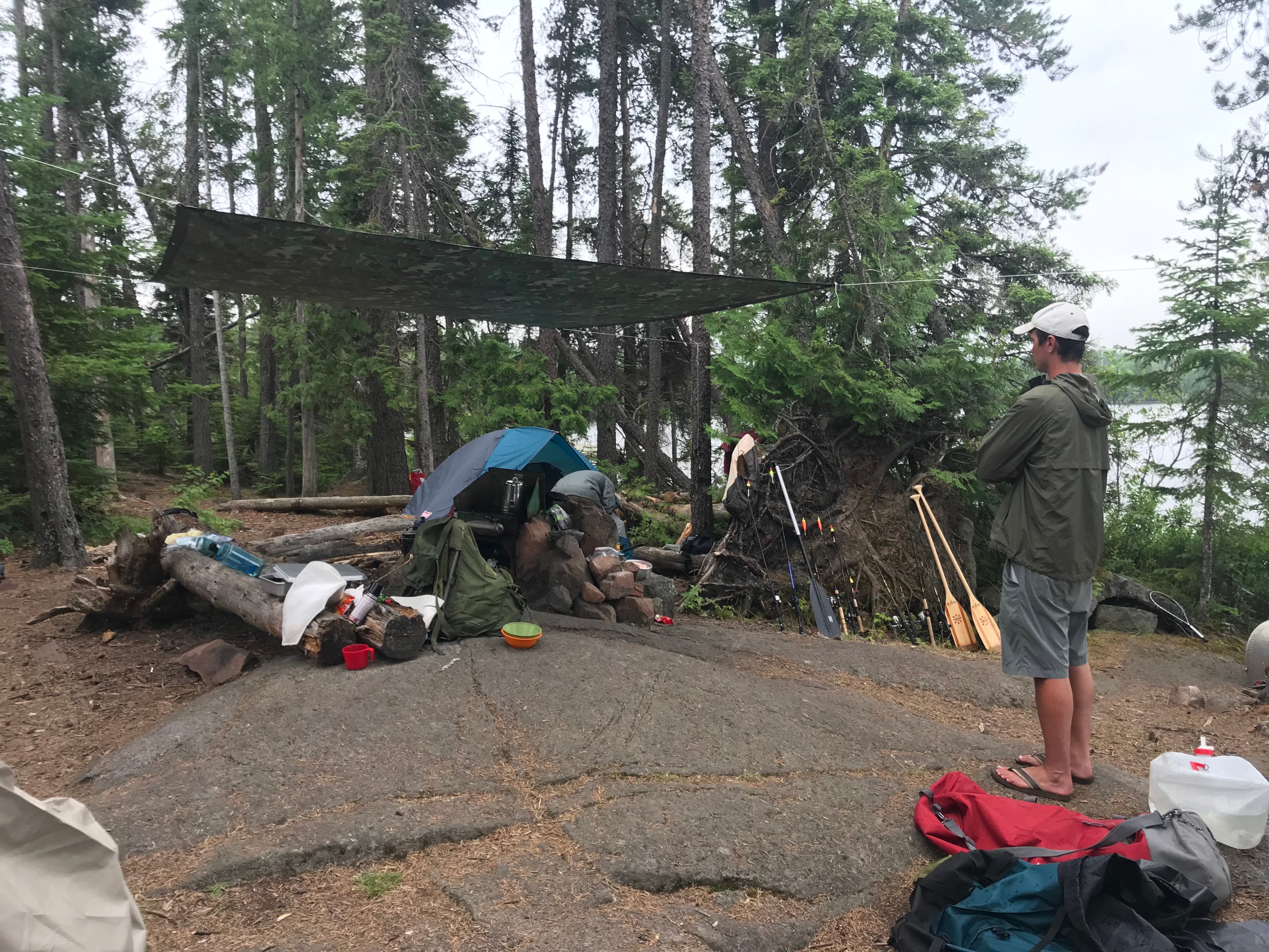 Camper submitted image from Boundary Waters Canoe Area, North Temperance Lake Backcountry Camping Site #905 - 2