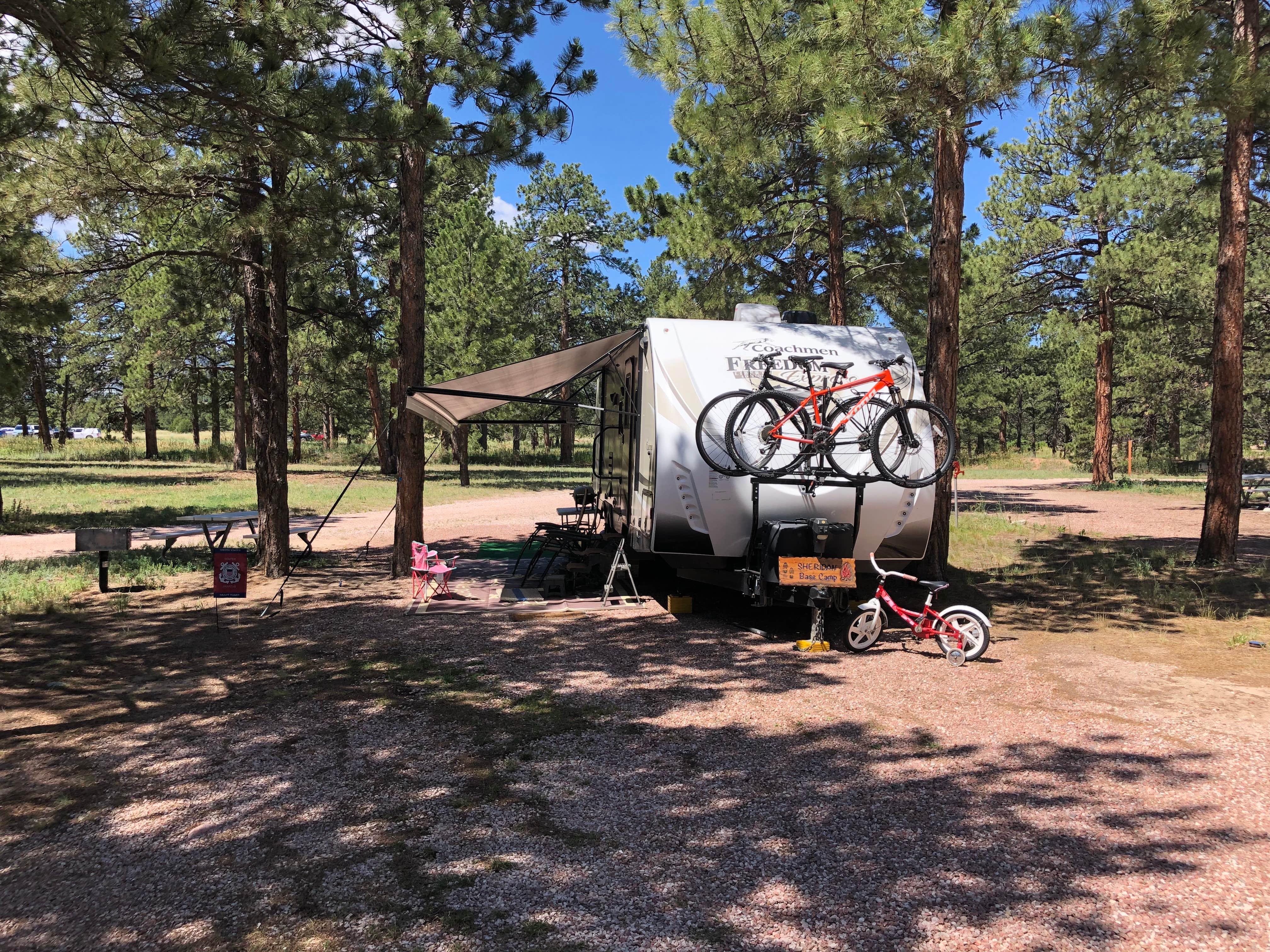 Camper-submitted photo at Peregrine Pines FamCamp near Palmer Lake, CO
