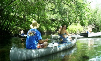 Camping near Little Manatee River State Park Campground: Canoe Outpost Little Manatee River, Wimauma, Florida