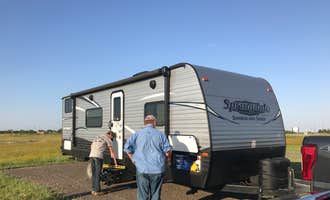 Camping near West Shore - Cheney State Park: Lighthouse Landing RV Park and Cabins, Hutchinson, Kansas