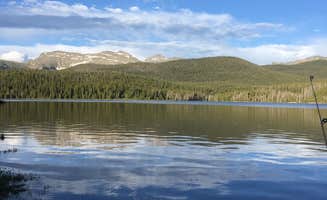 Dylan D.'s photo of a dispersed camping area at Meadow Creek Reservoir Fishing Site near Fraser, CO