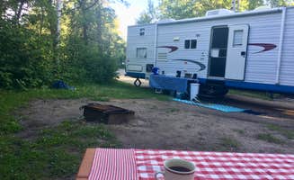 J S.'s photo of rv camping at Lake Metigoshe State Park Campground near International Peace Garden
