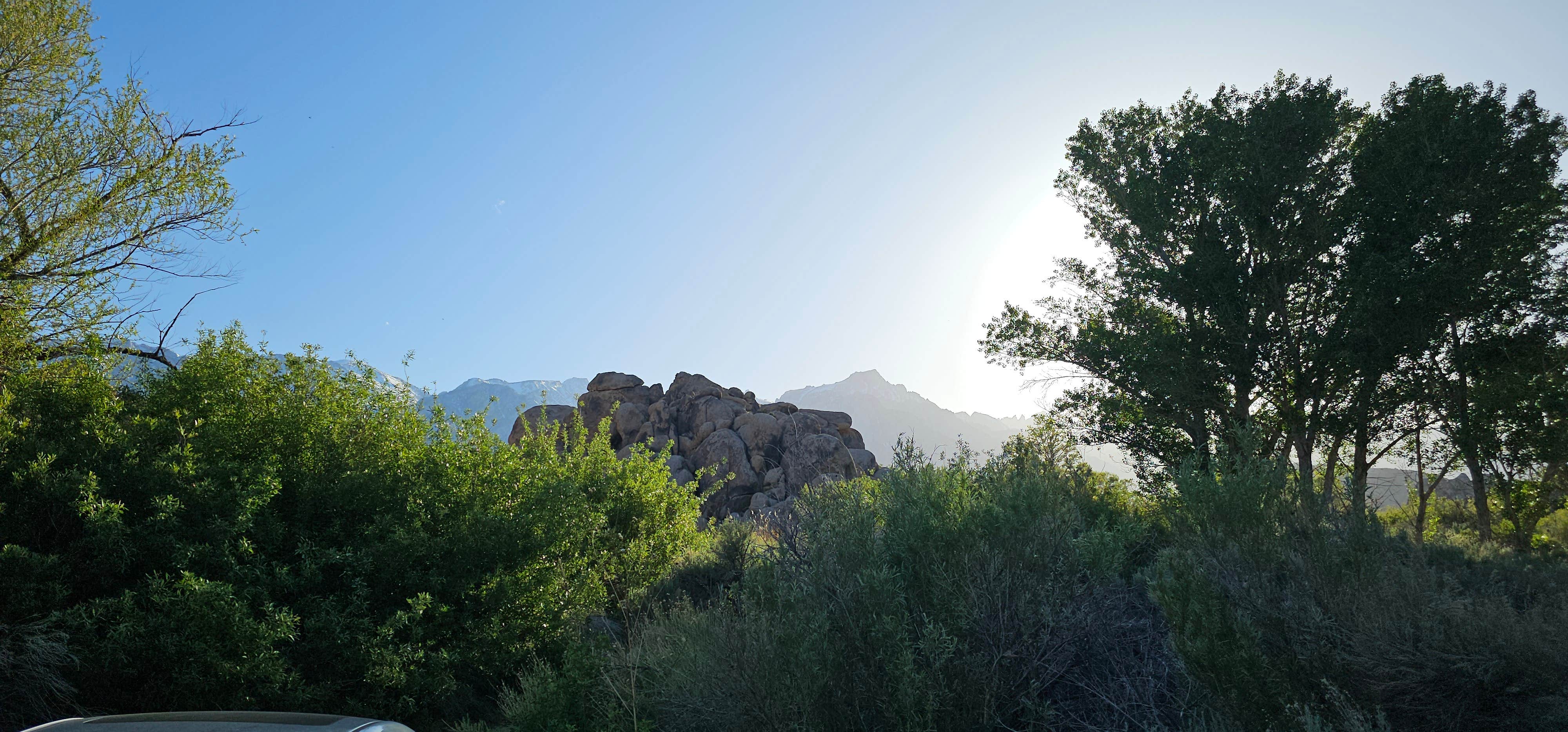 Matt G.'s photo of a dispersed camping area at Alabama Hills Recreation Area near Kaweah, CA