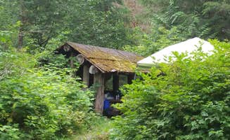 Andrea R.'s photo of glamping accommodations at Bedal Campground near Arlington, WA