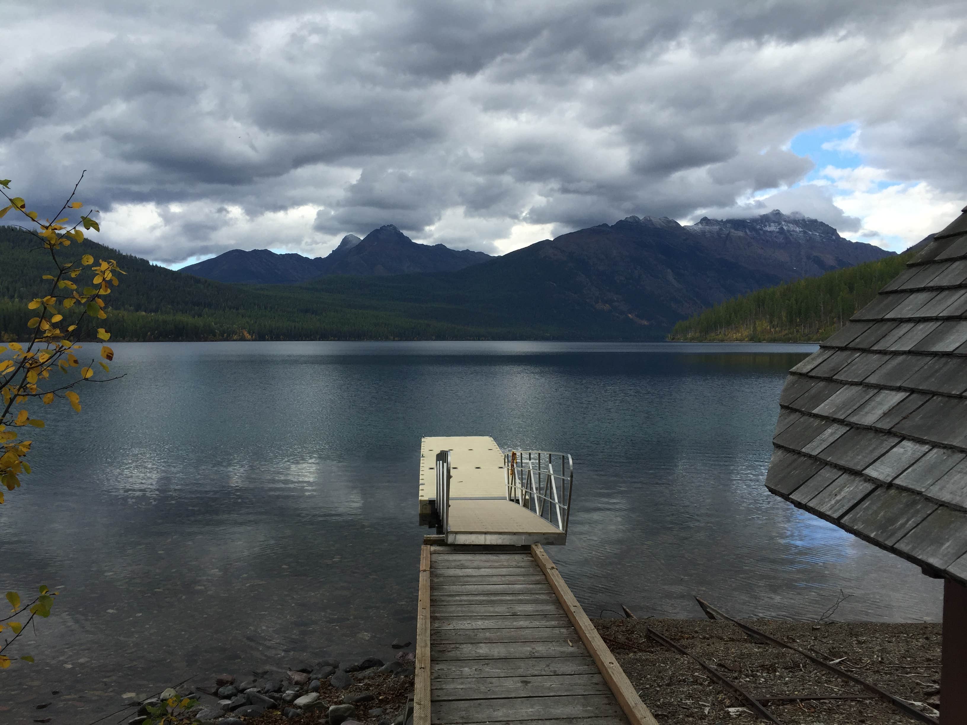 Upper kintla lake campground 2025