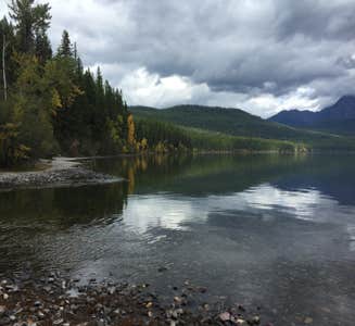 Camper-submitted photo from Kintla Lake Campground — Glacier National Park