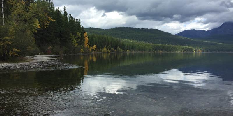 Camper submitted image from Kintla Lake Campground — Glacier National Park