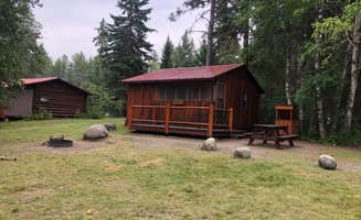 Lee D.'s photo of a cabin at Lake Five Resort near Whitefish, MT