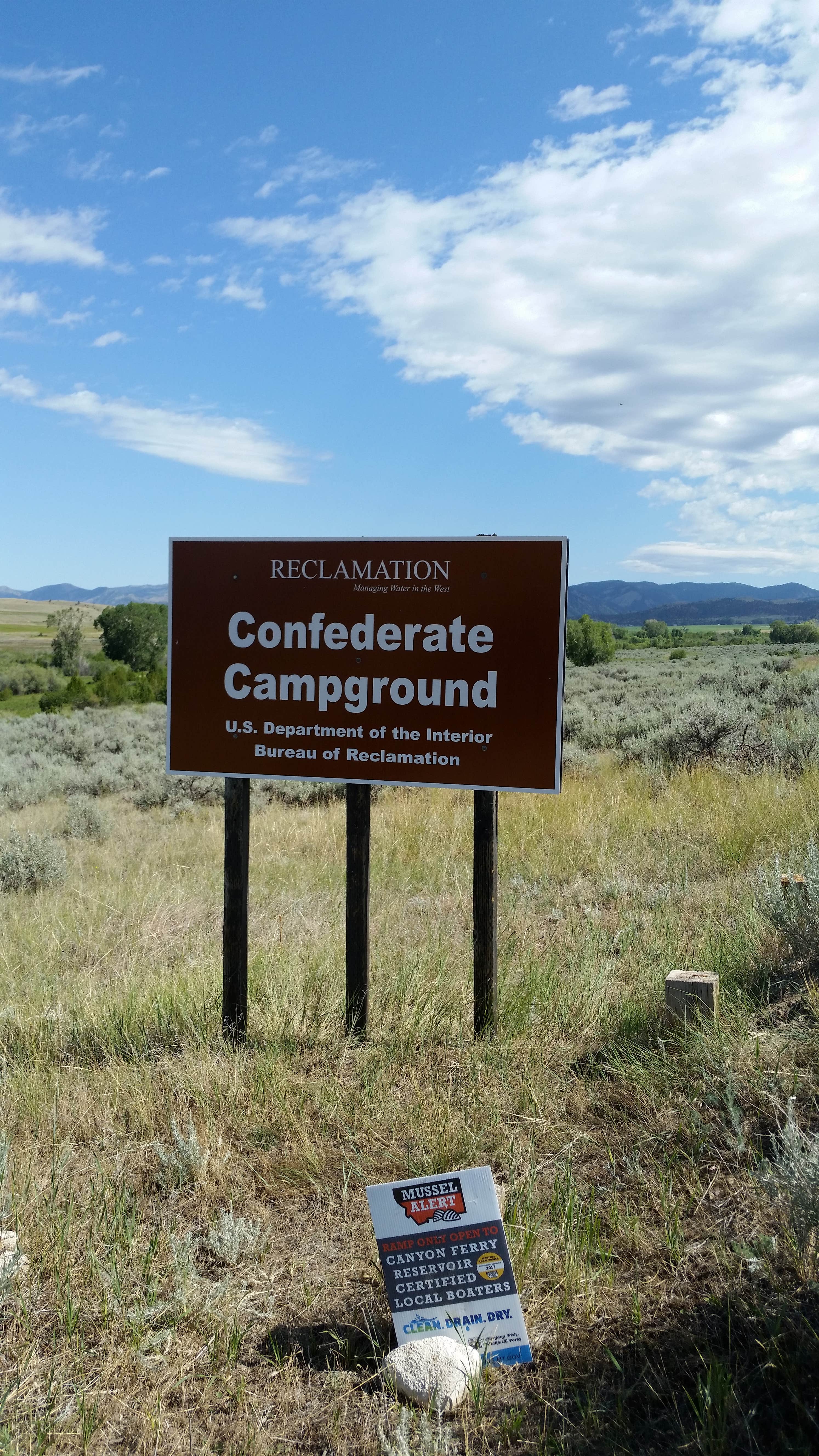 Camper-submitted photo at Confederate Campground near White Sulphur Springs, MT