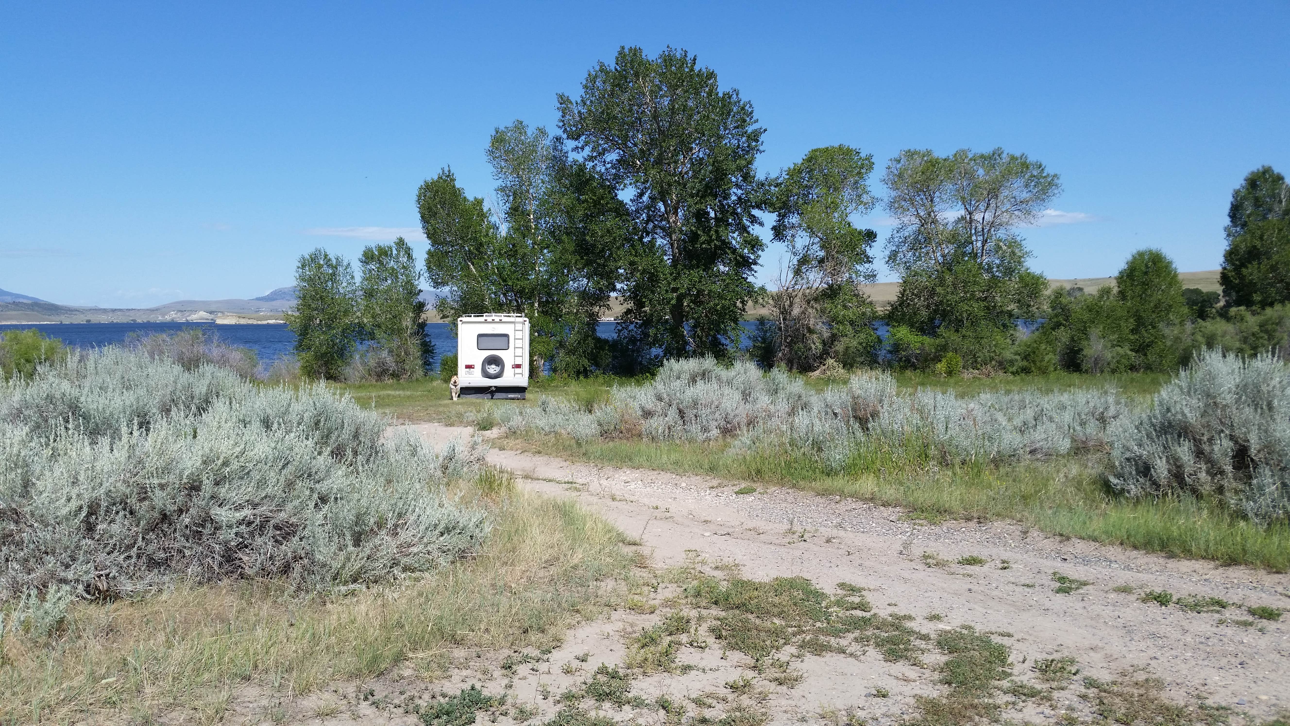 Camper-submitted photo at Confederate Campground near Canyon Ferry Lake