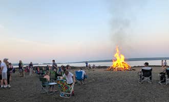 Camping near Continuous Harmony Farm: Searsport Shores Ocean Campground, Searsport, Maine