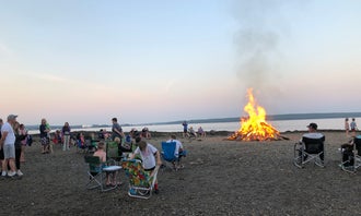 Camping near Amy’s Farmstays : Searsport Shores Ocean Campground, Searsport, Maine