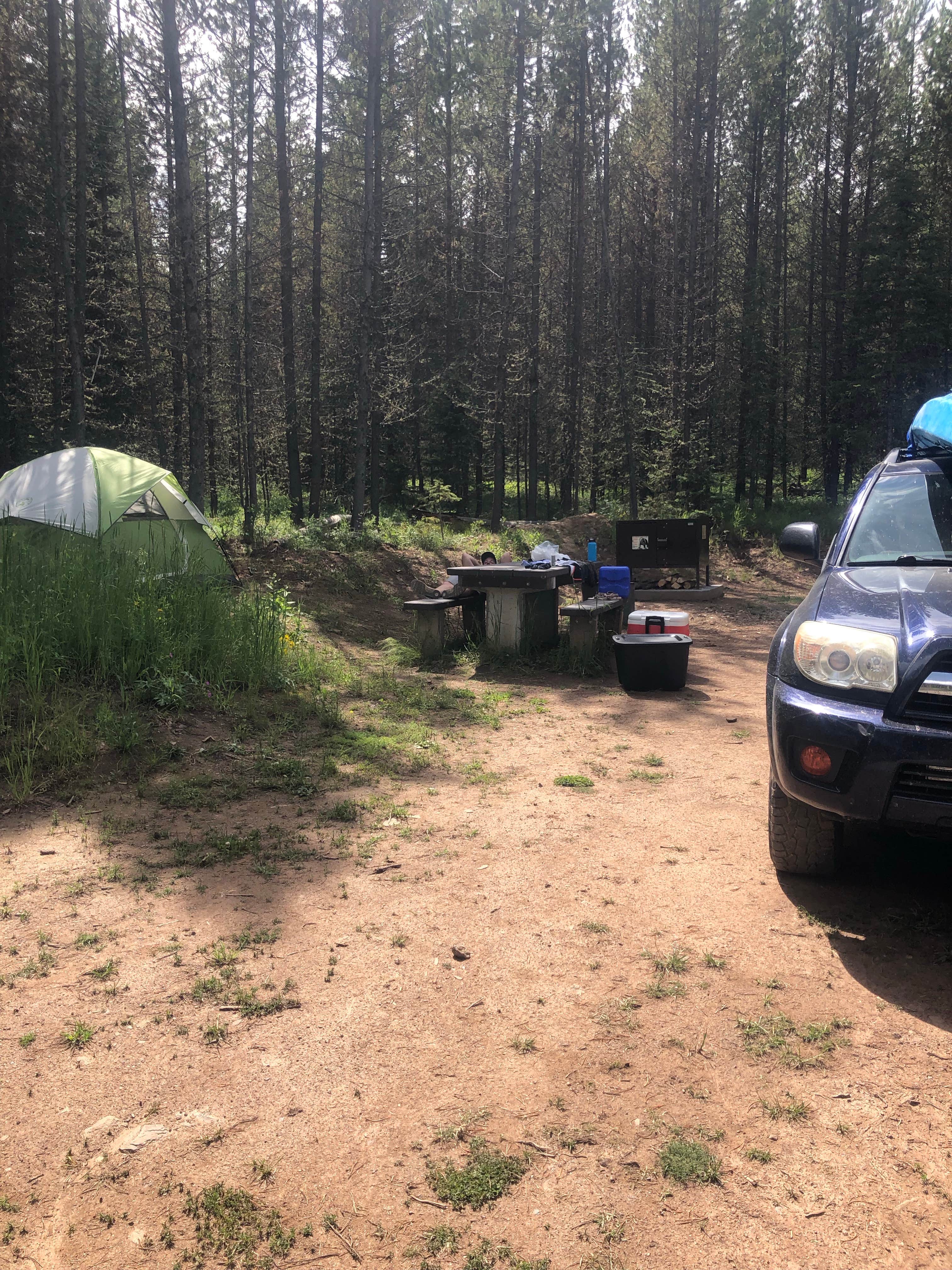 Haley P.'s photo at Spring Creek Campground near Hobson, MT