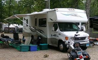 Tracy D.'s photo of rv camping at Salem Farms Campground near Hop Brook Lake