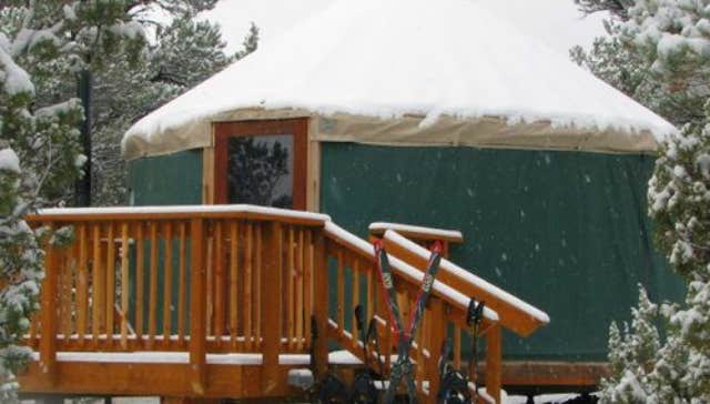 Camper submitted image from Idaho City Yurts — Idaho Parks and Recreation State Headquaters - 4