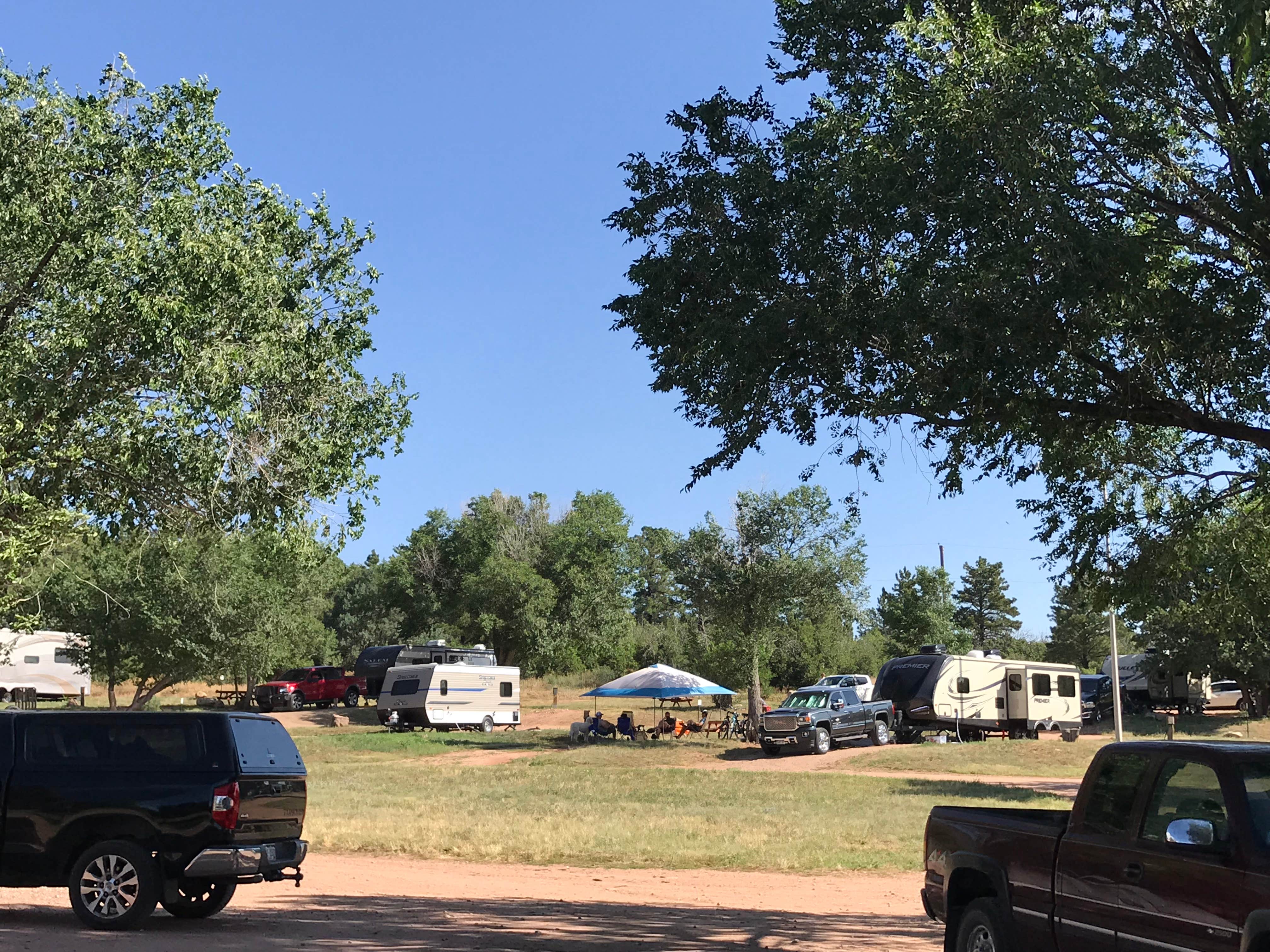 Lisa P.'s photo of rv camping at Golden Eagle Campground near PSICC