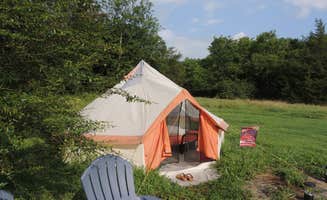 Jeremy H.'s photo of tent camping at Ray of Hope Guest Ranch and Horse Motel near Culleoka, TN