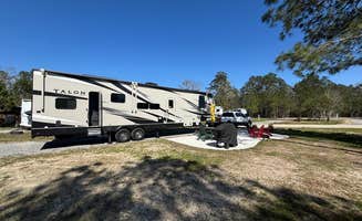 Slidell K.'s photo of camping with pets at Slidell KOA near New Orleans, LA