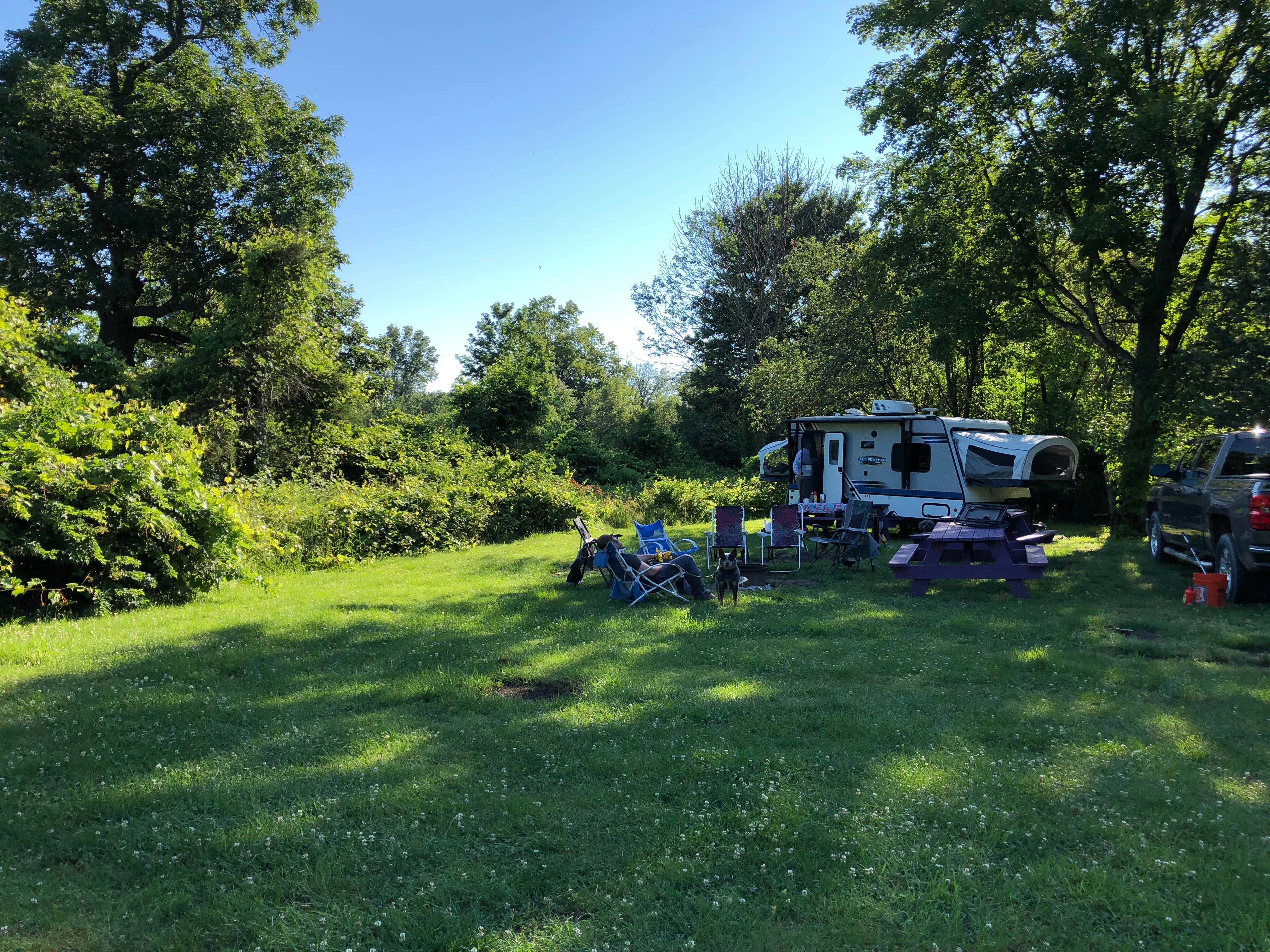 Molly G.'s photo of rv camping at Brookside Campground near Hunter, NY
