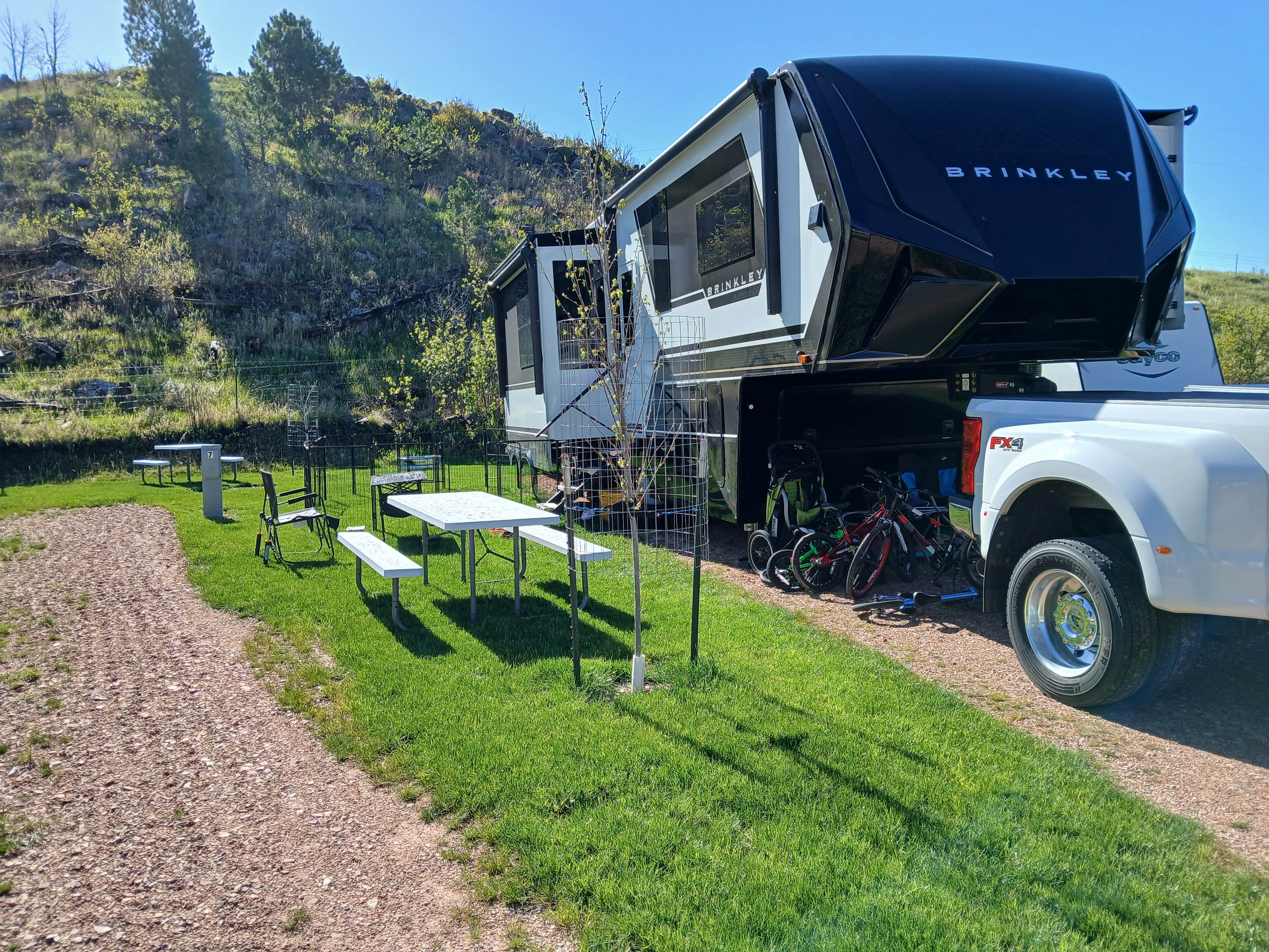 Becky M.'s photo of rv camping at Sawtooth RV Park and Cabins near Keystone, SD