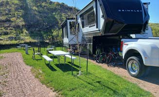Becky M.'s photo of rv camping at Sawtooth RV Park and Cabins near Black Hills National Forest