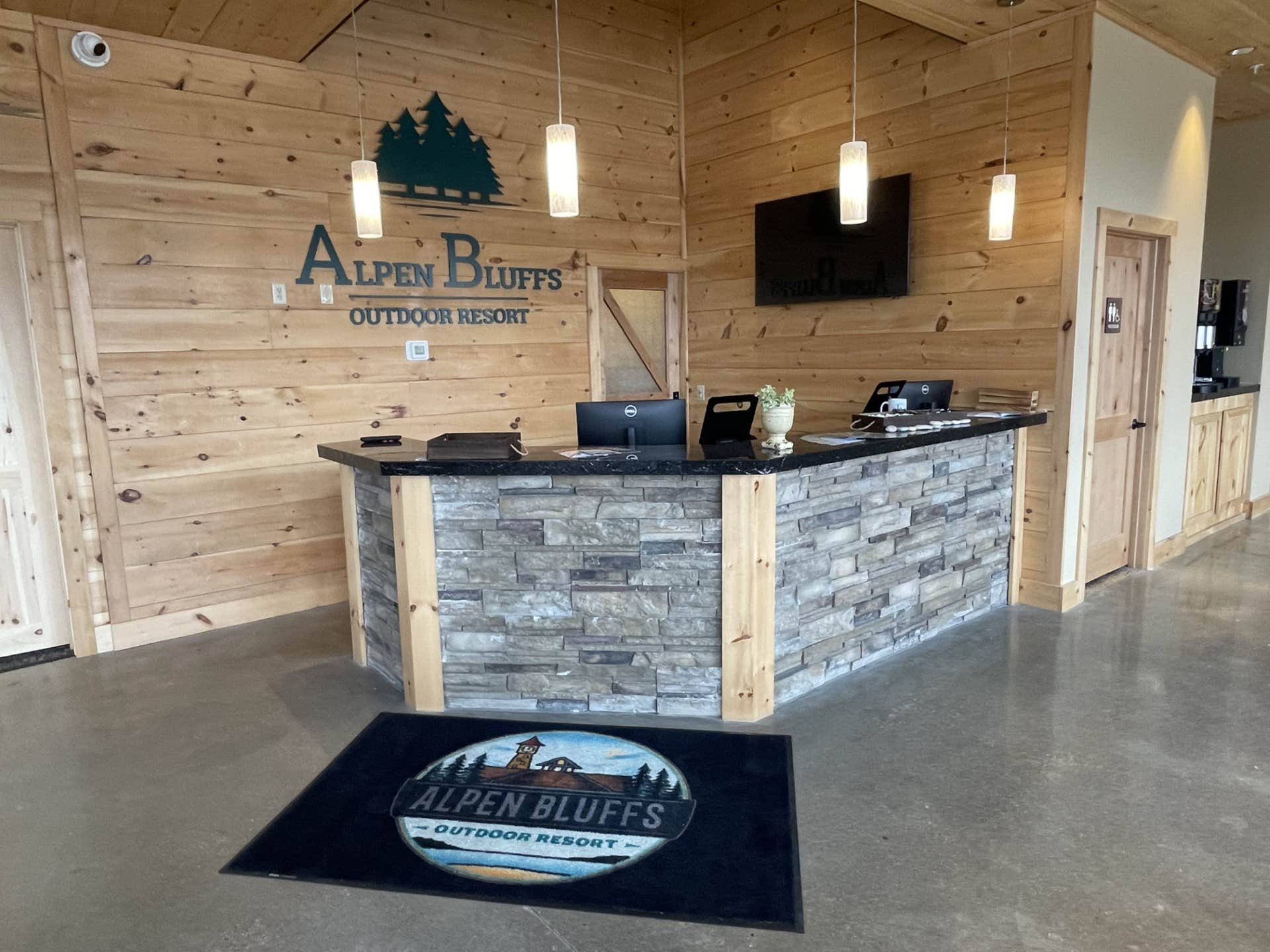 Camper-submitted photo at Alpen Bluffs Outdoor Resort near Gaylord, MI