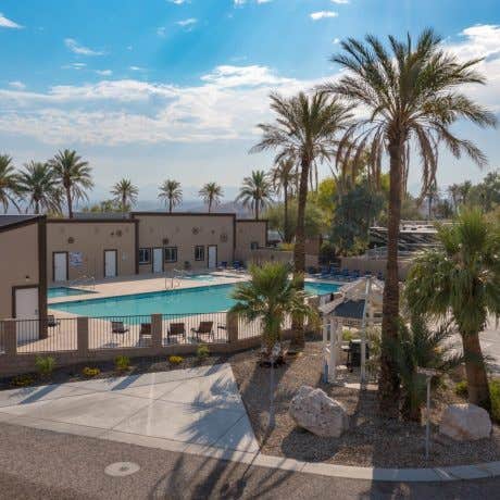 Camping near Fishermen's Trailer Lodge: Silver View RV Resort, Bullhead City, Arizona