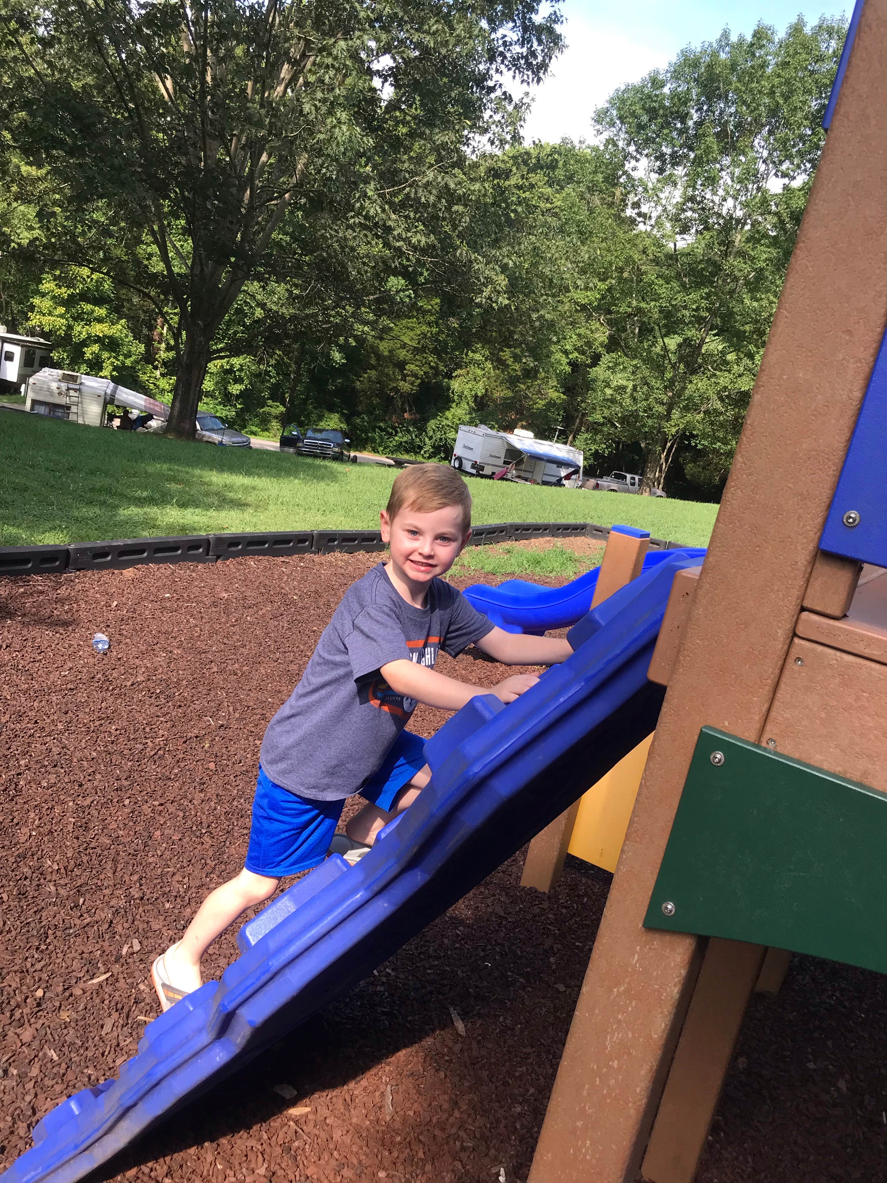 Camper-submitted photo at Moody Bluff Campground — Warriors' Path State Park near Ducktown, TN