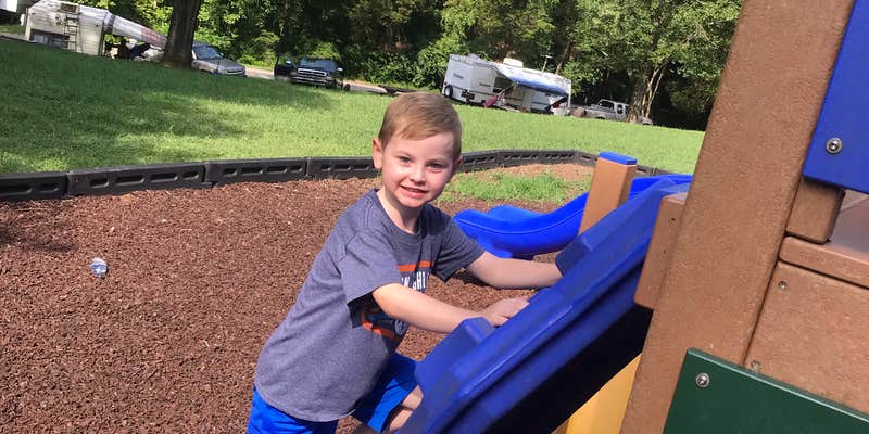 Camper submitted image from Moody Bluff Campground — Warriors' Path State Park