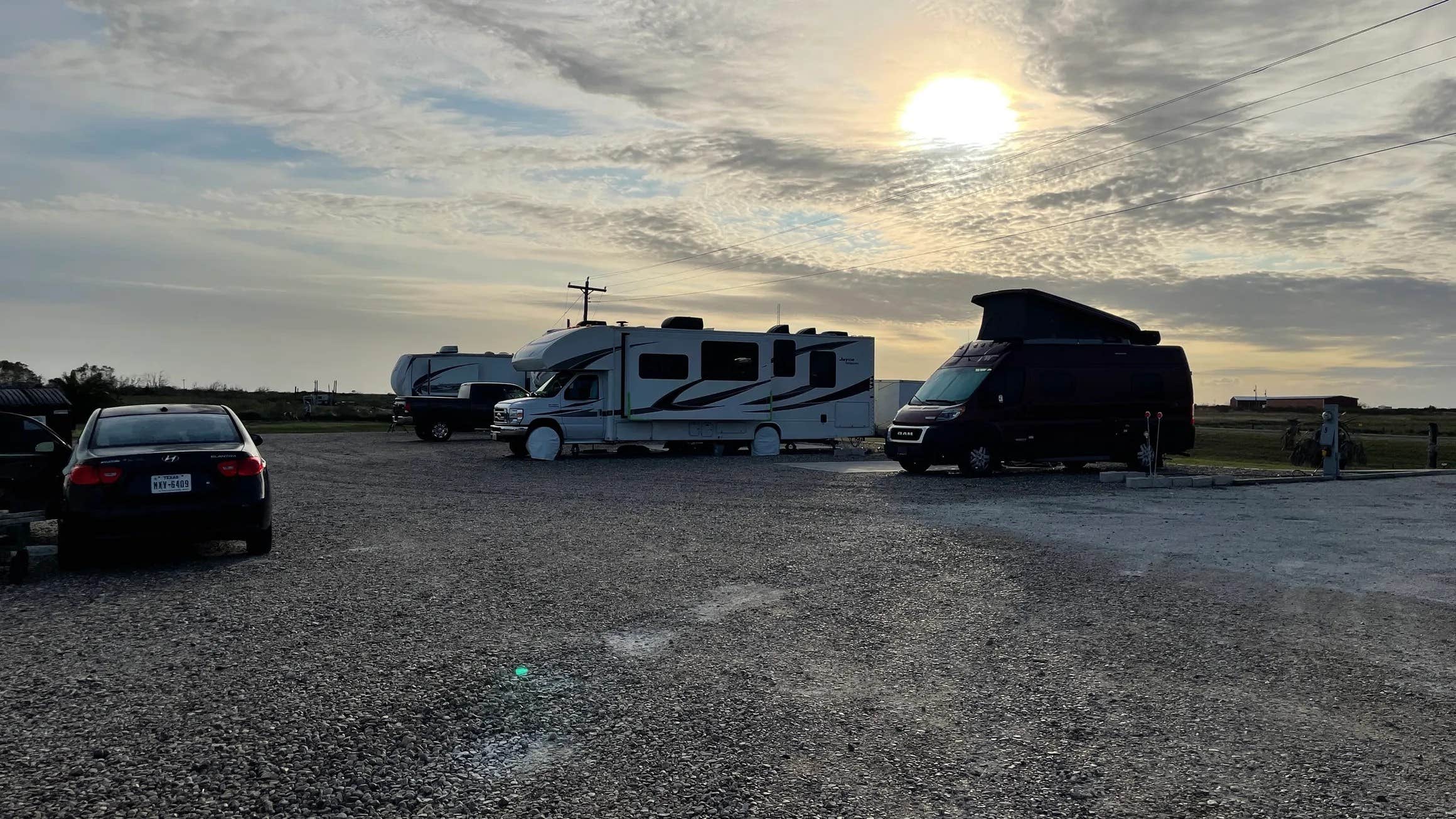 Abby F.'s photo of rv camping at Magnolia Beach RV Park near Fannin, TX