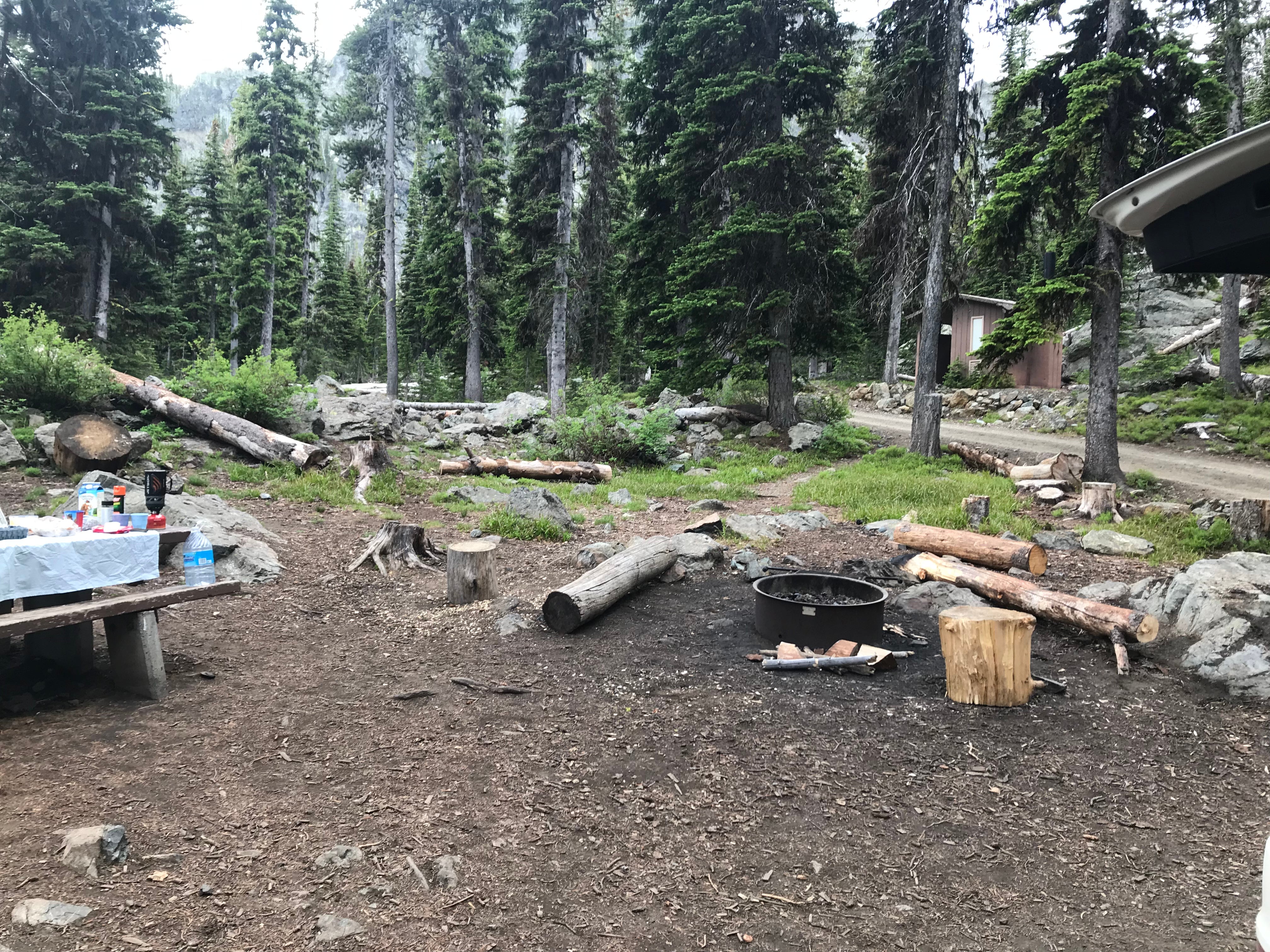 Camper submitted image from Nez Perce National Forest Seven Devils Campground - 1
