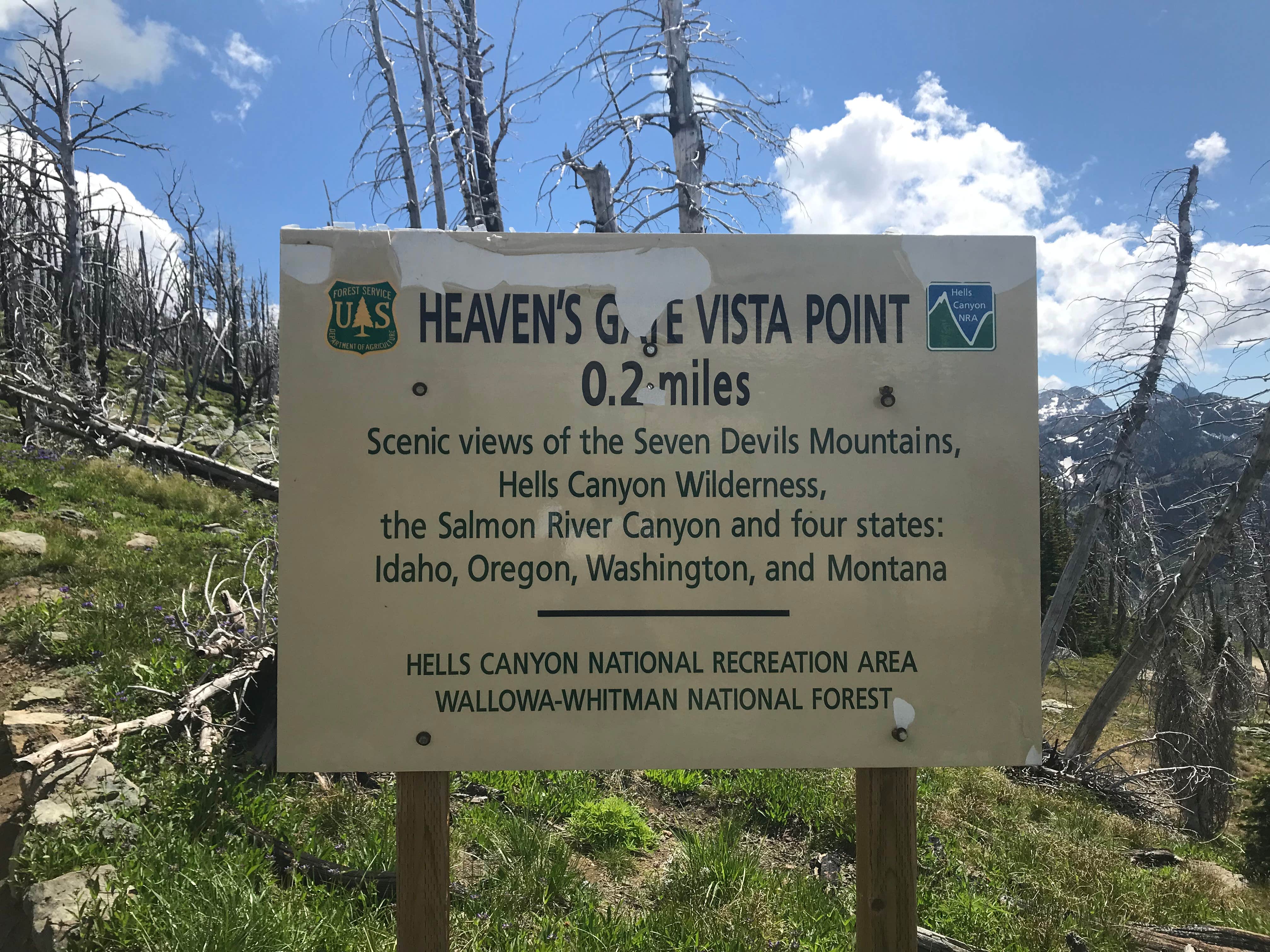 Camper-submitted photo at Nez Perce National Forest Seven Devils Campground near Oxbow, OR