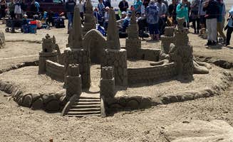 Maurice G.'s photo of camping with pets at Wright's for Camping near Cannon Beach, OR