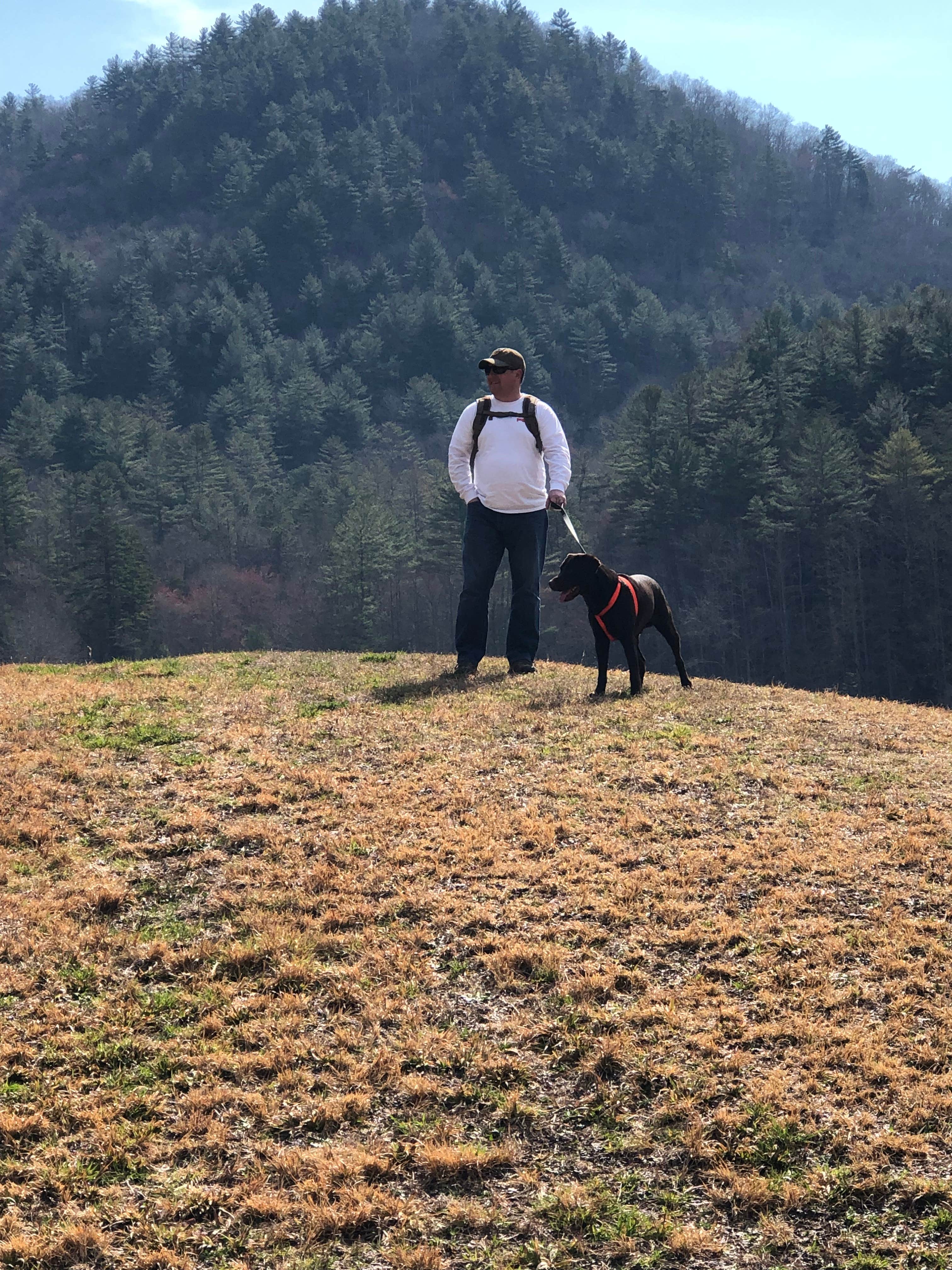 Bryan's photo of camping with pets at Black Rock Mountain State Park Campground near Turnerville, GA