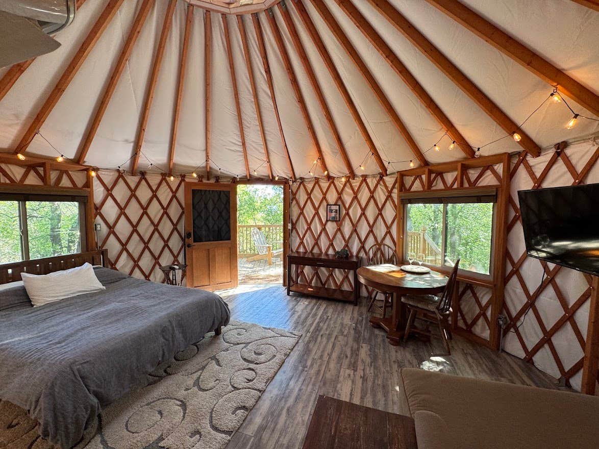 The Dyrt's photo of a cabin at Cross Timbers Glamping Company near Newark, TX