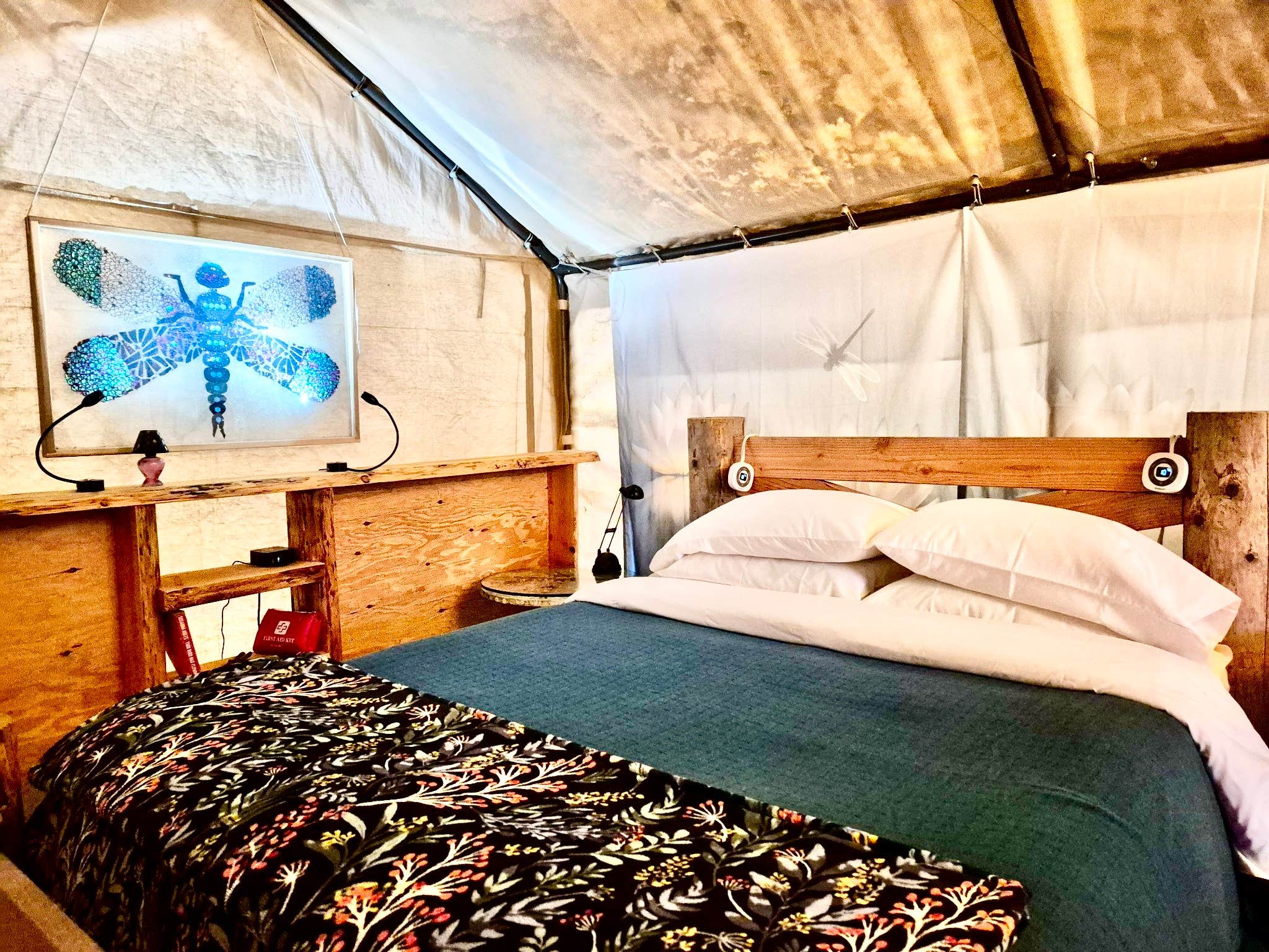 Elona K.'s photo of glamping accommodations at Two Frog Bog near Orting, WA