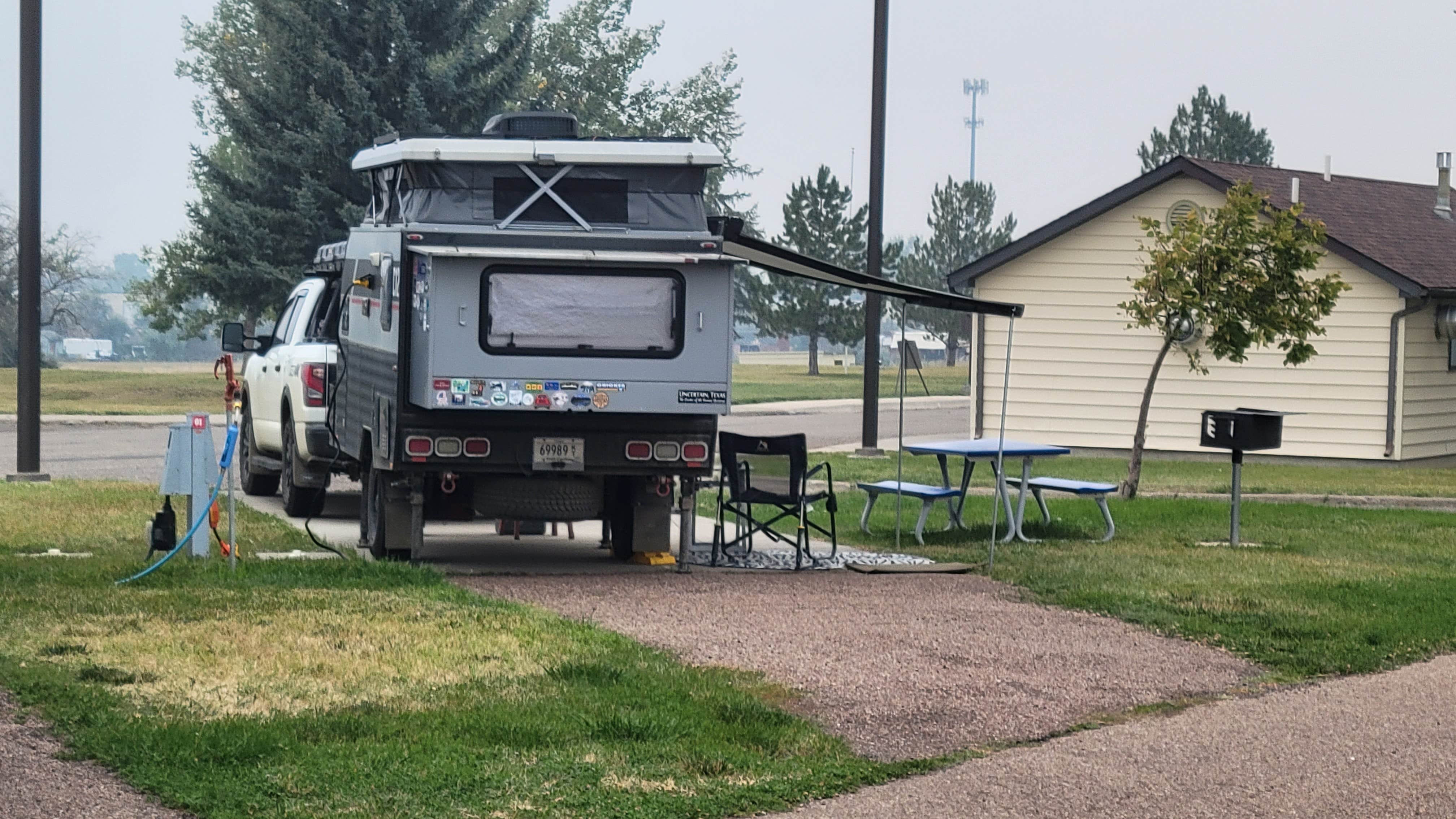 Camper-submitted photo at Military Park Malmstrom AFB Gateway FamCamp near Highwood, MT