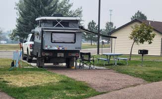 Vanessa S.'s photo of rv camping at Military Park Malmstrom AFB Gateway FamCamp near Lewis and Clark National Forest